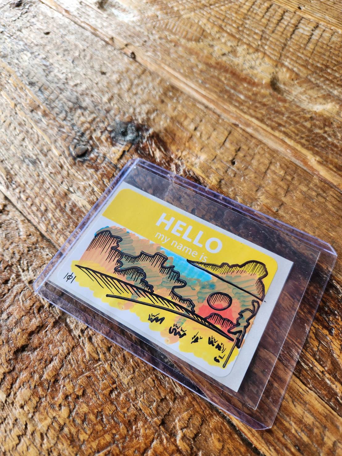 Hello my name is #1