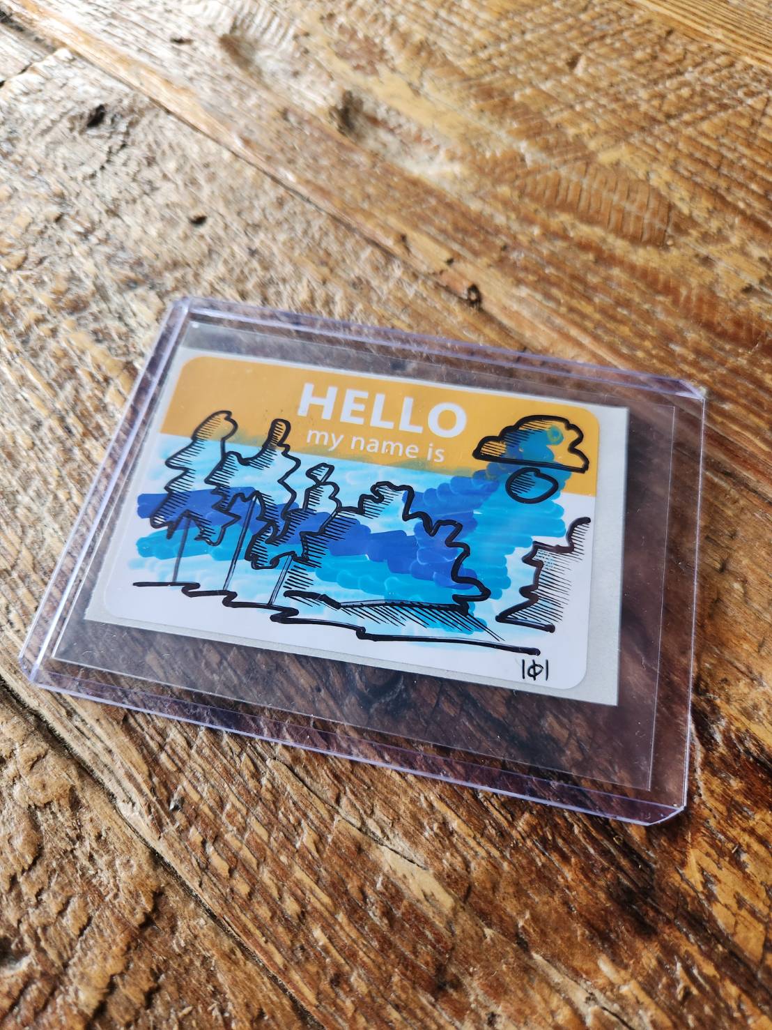Hello my name is #2
