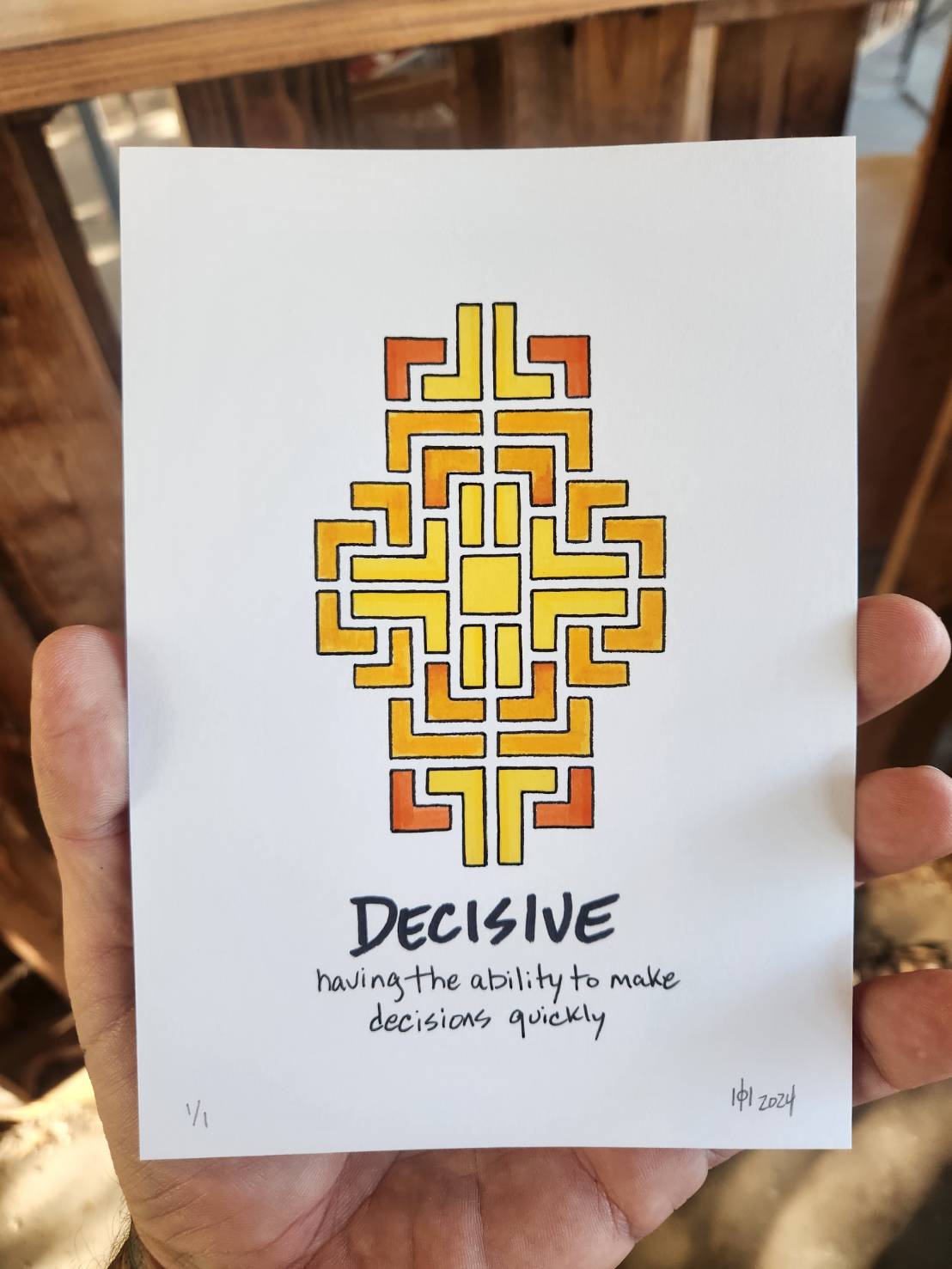 Decisive - Original Art - 1/1