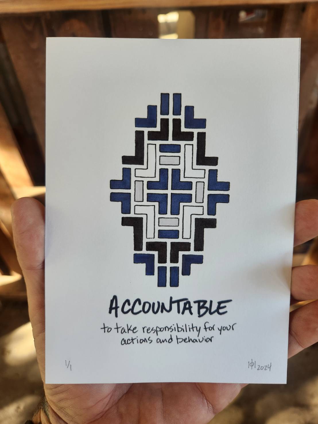 Accountable - Original Art - 1/1
