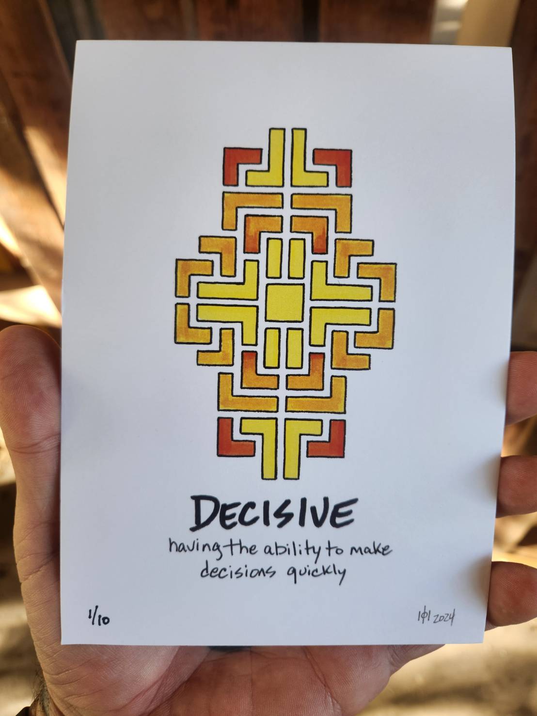 Decisive - Art Prints