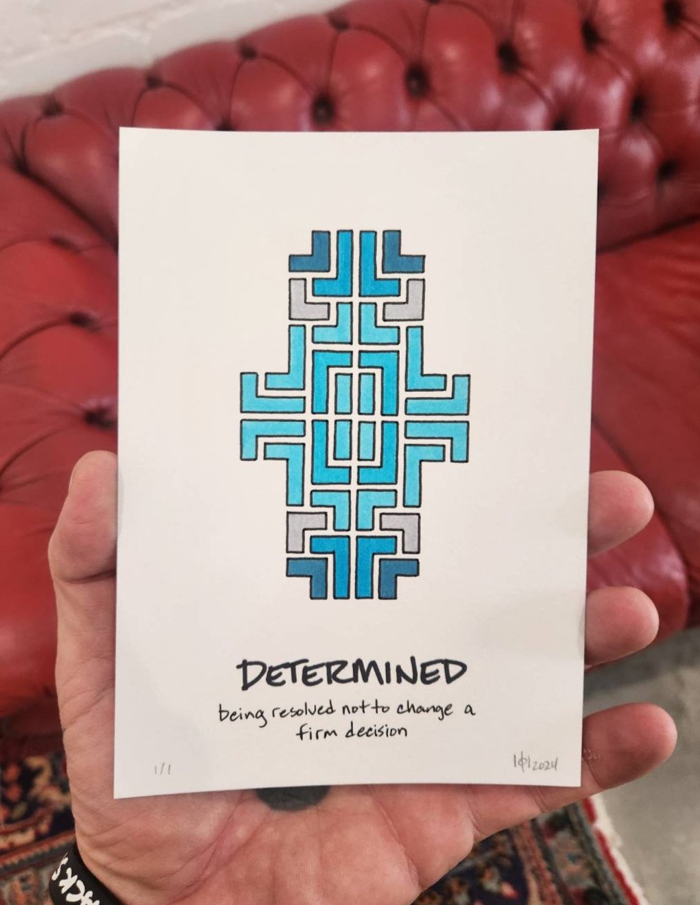 Determined - Original Art - 1/1
