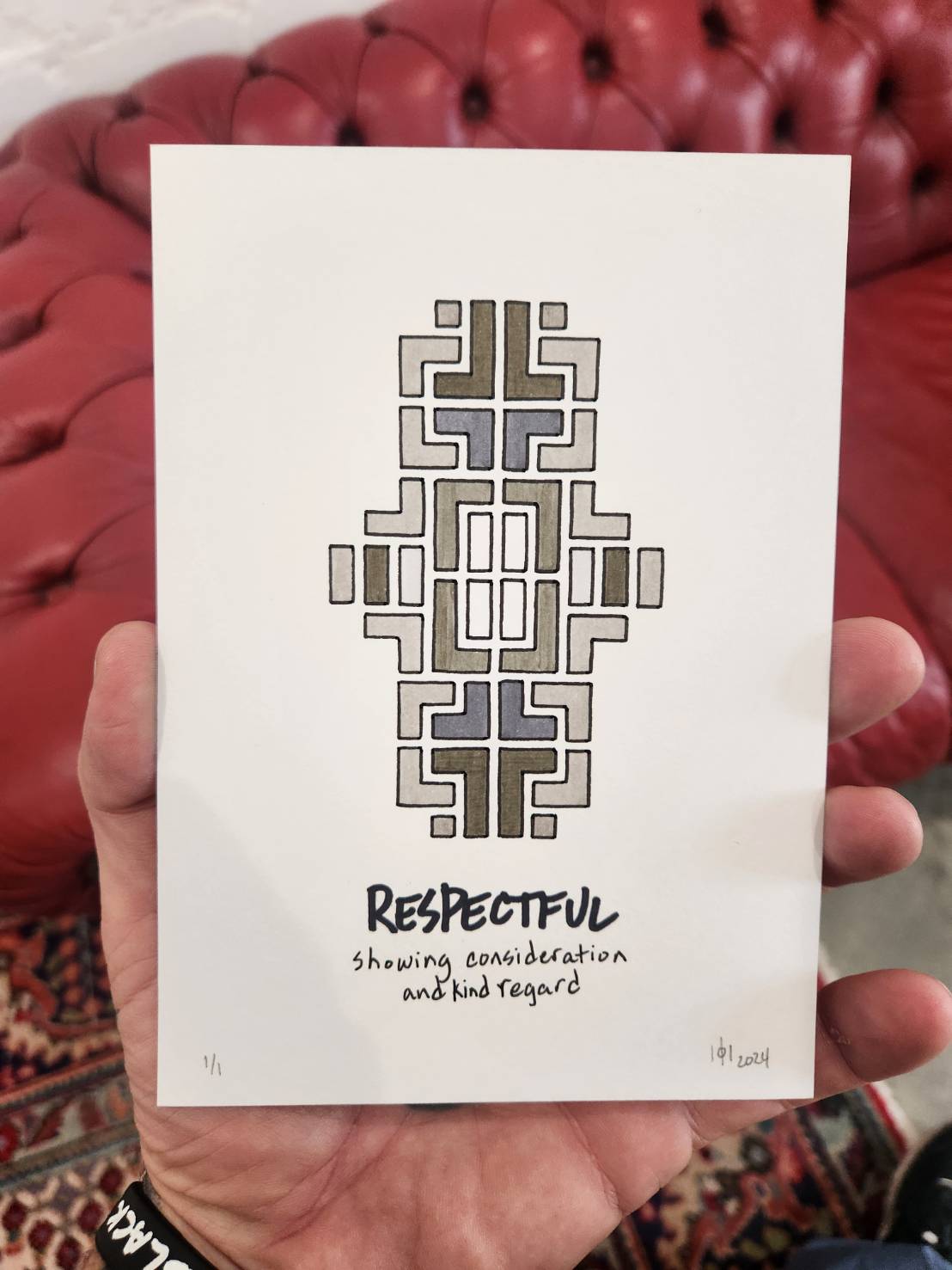 Respectful - Original Art - 1/1