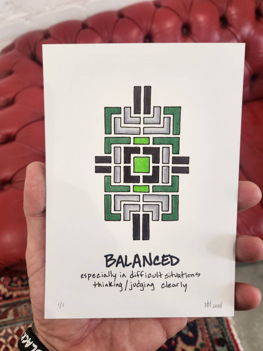 Balanced - Original Art - 1/1