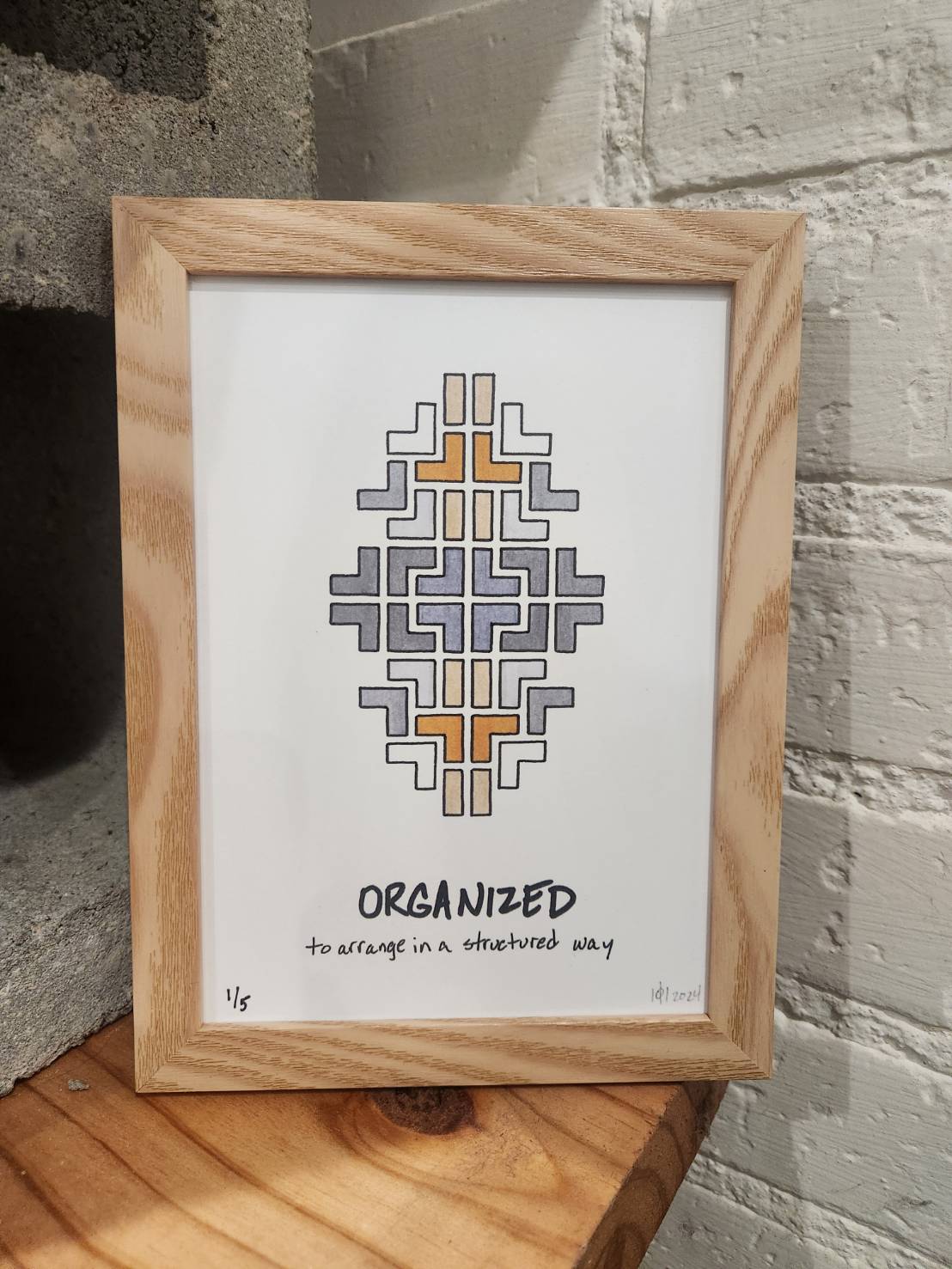 Organized - Art Prints