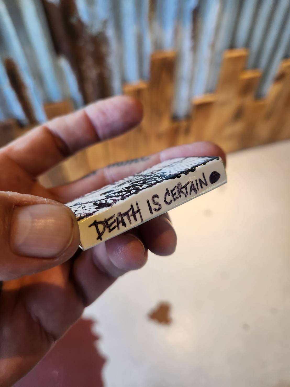 death is certain - matchbox