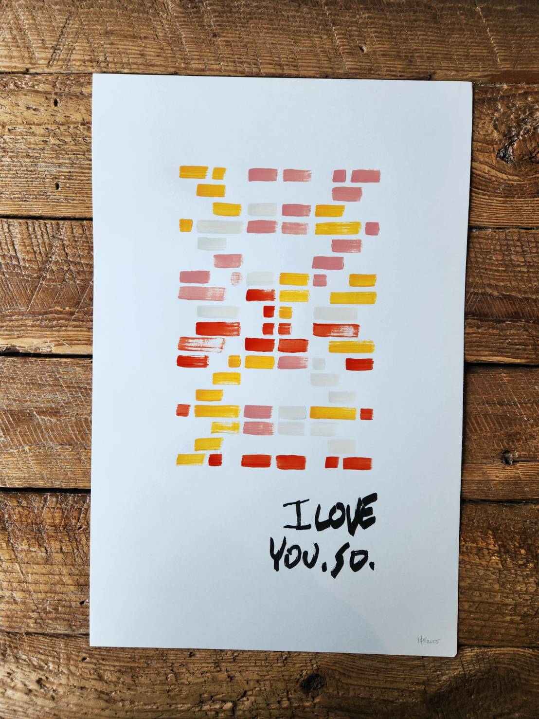 I love you. So. - Poster