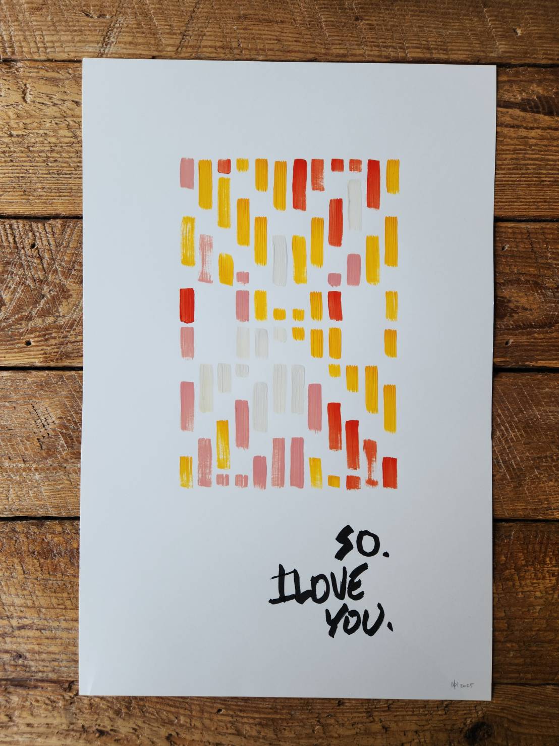 So. I love you. - Poster