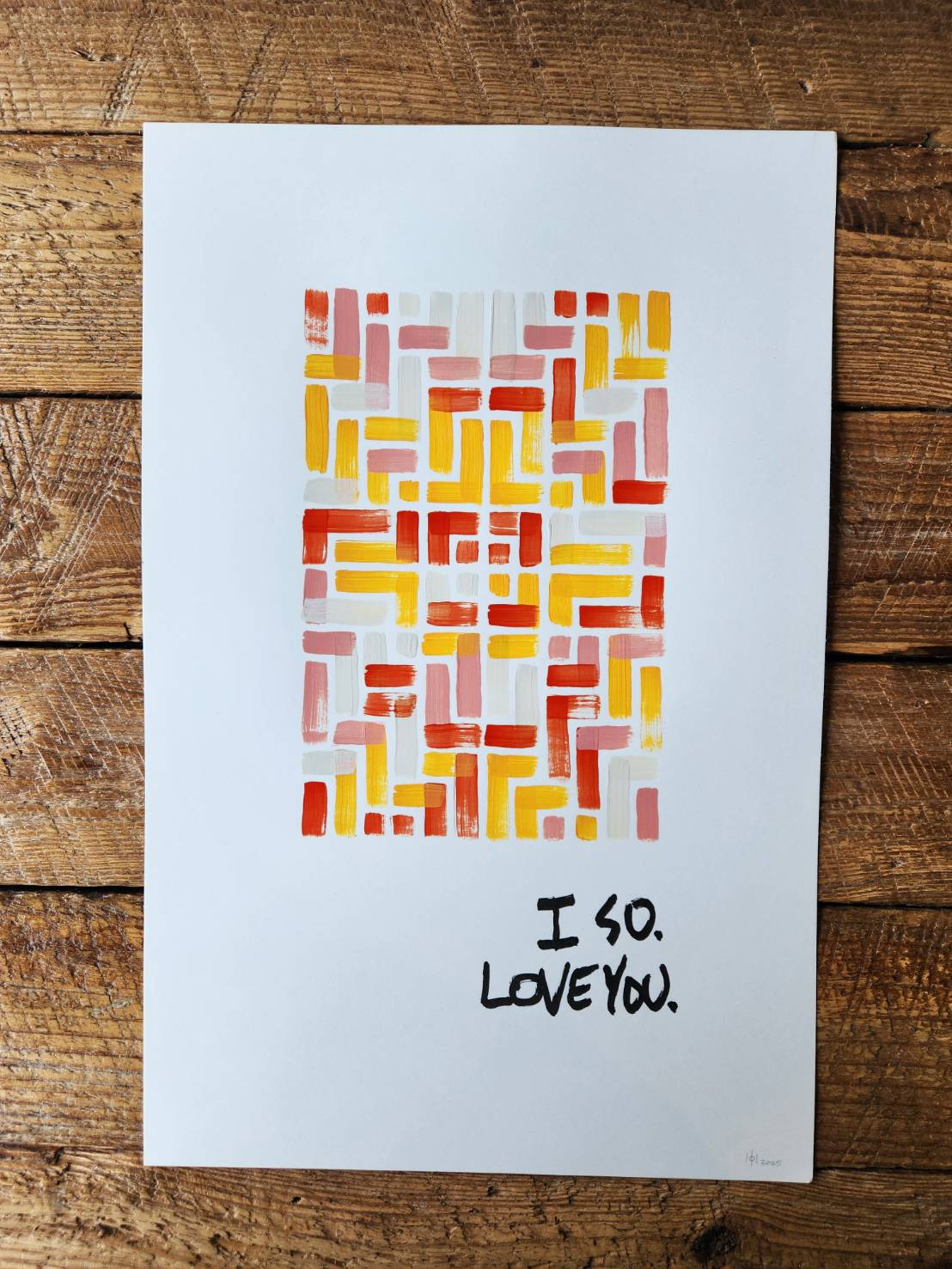 I So. Love you. - Poster