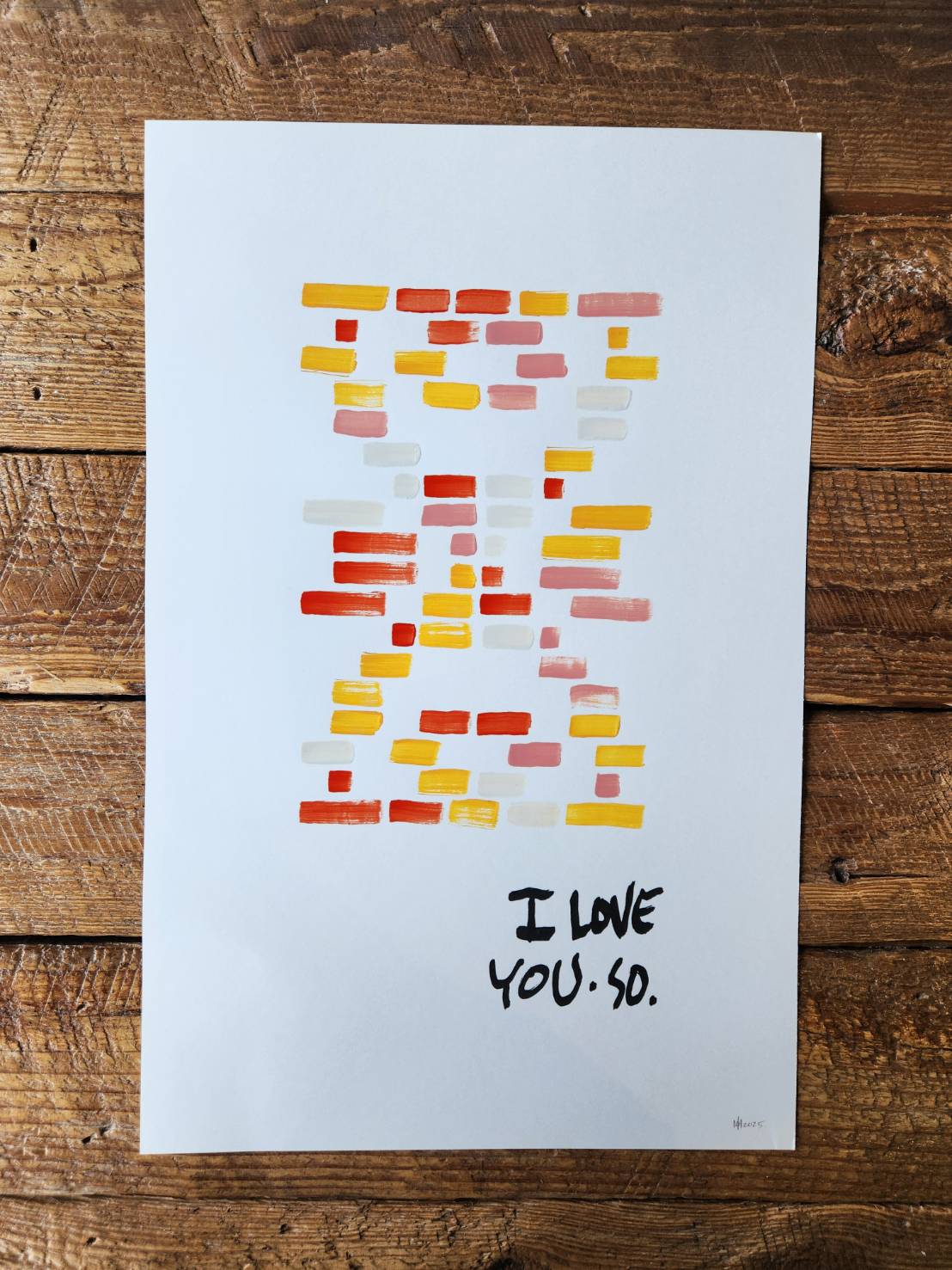 I love you. So. - Poster