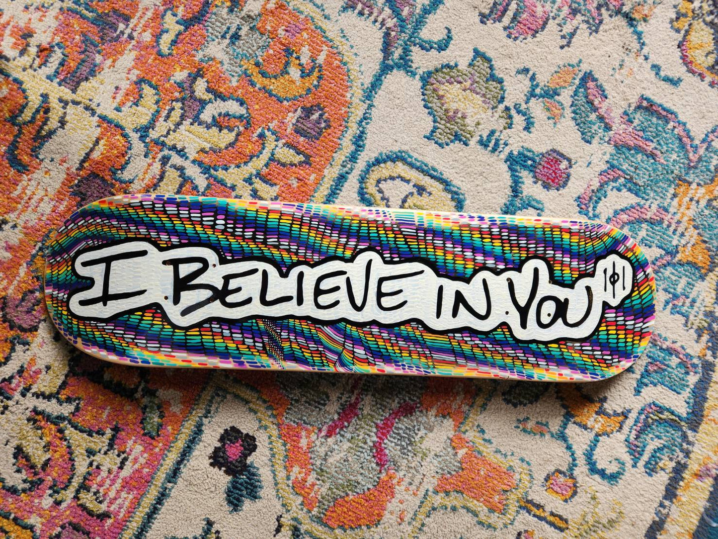 ibenkind rainbow i believe in you board