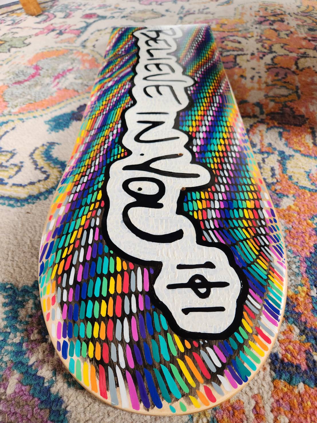 ibenkind rainbow i believe in you board