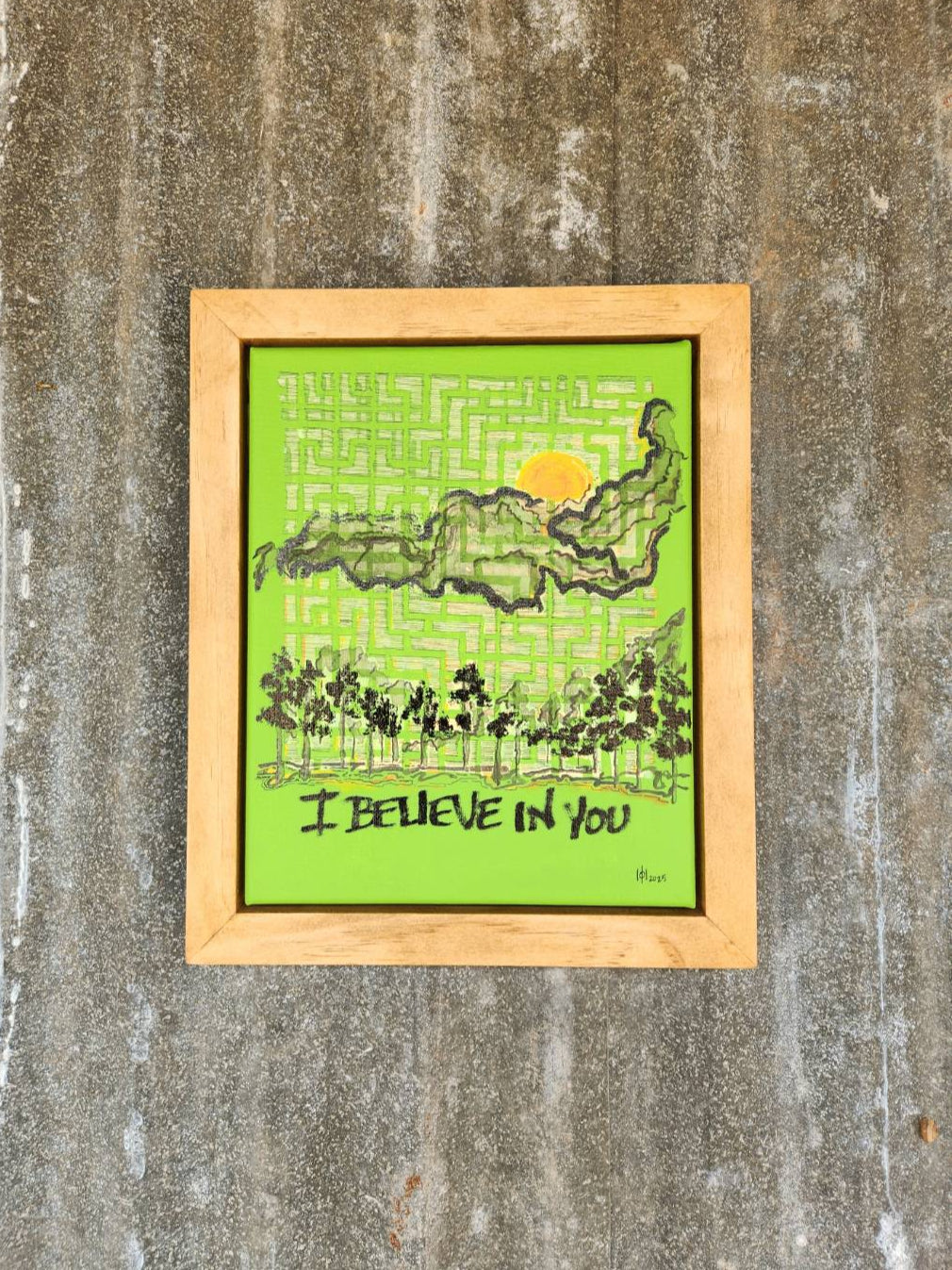 Hidden Village in Green