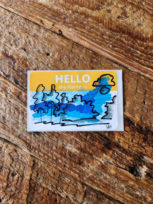Hello my name is #2