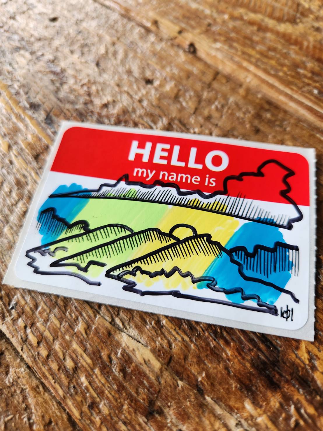 Hello my name is #4