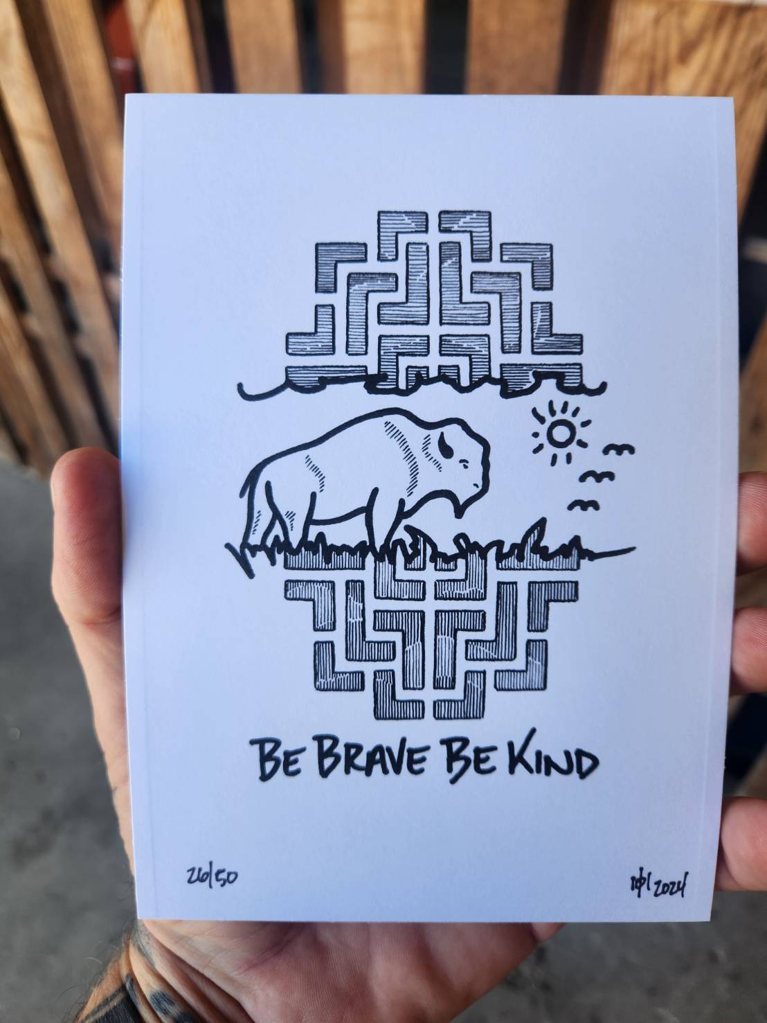 Be Brave Be Kind - The Josh Courage & ibenkind Collab