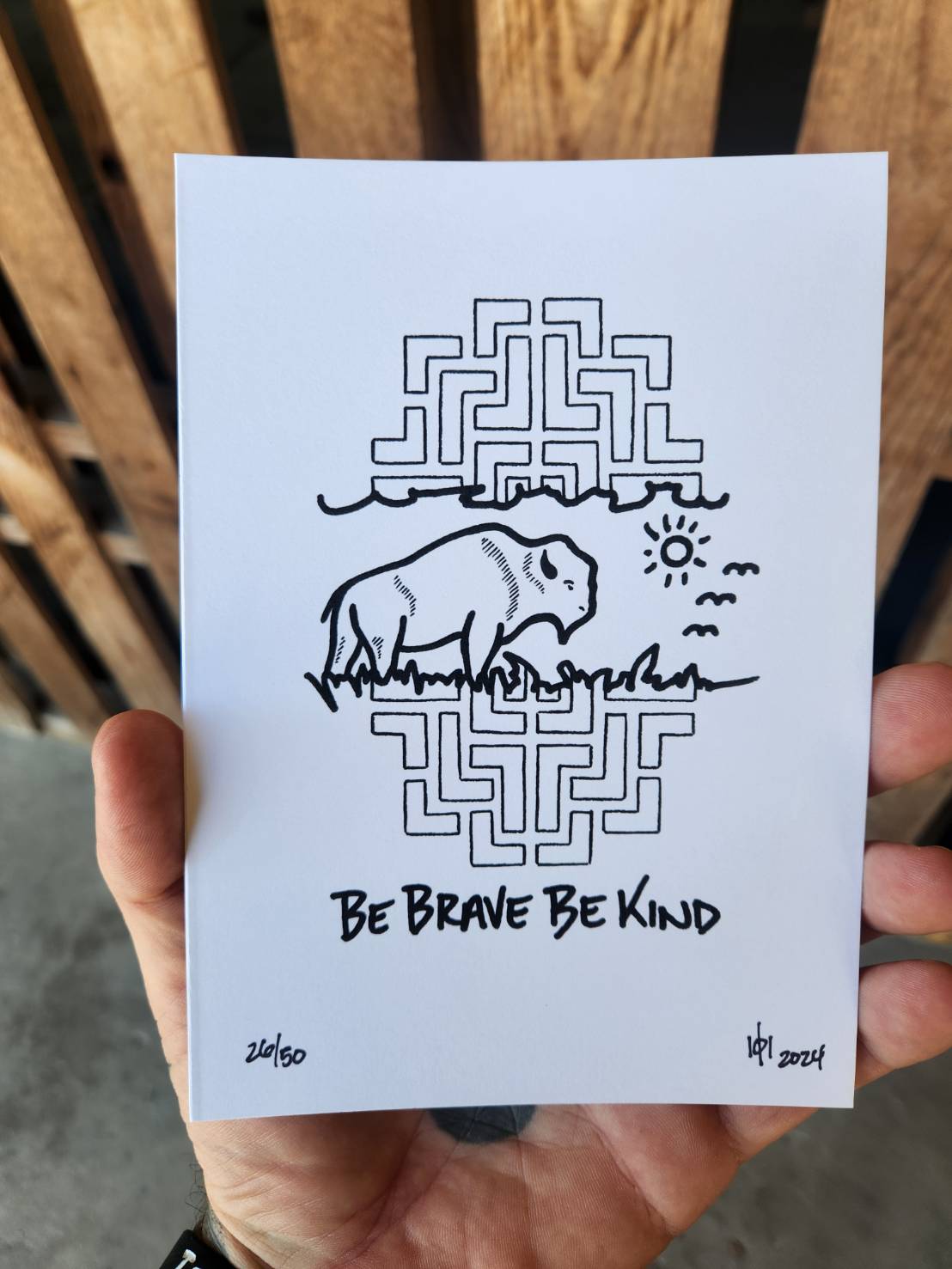 Be Brave Be Kind - The Josh Courage & ibenkind Collab