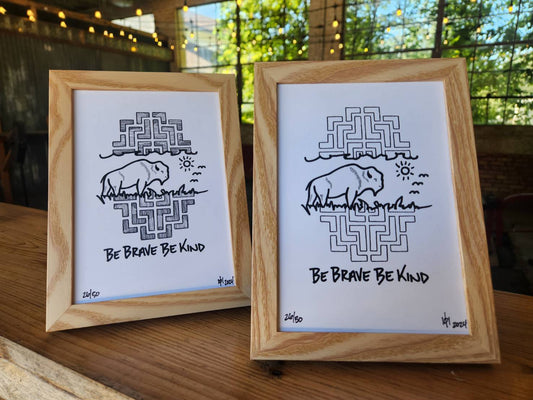 Be Brave Be Kind - The Josh Courage & ibenkind Collab