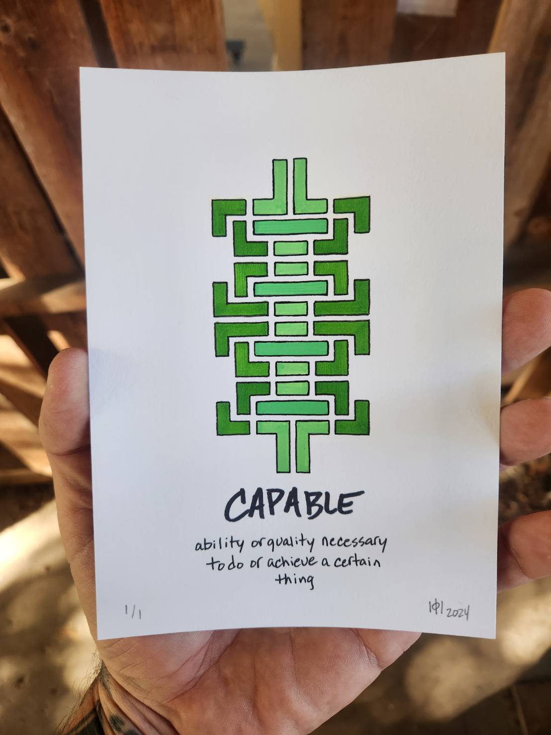 Capable - Original Art - 1/1