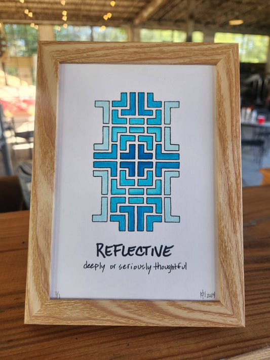 Reflective - Original Art - 1/1