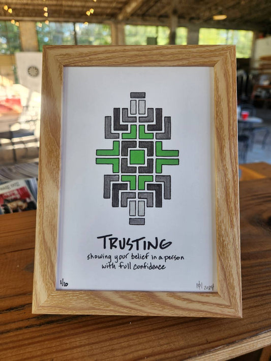 Trusting - Art Prints