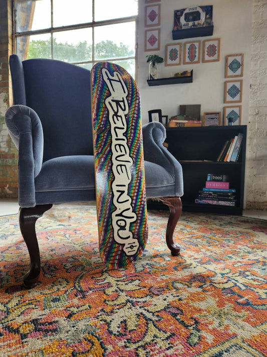 ibenkind rainbow i believe in you board