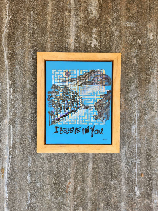 Hidden Village in Blue